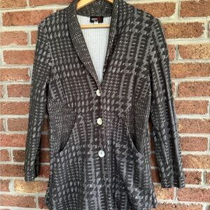 Andria Leiu Cardigan.  Textured.